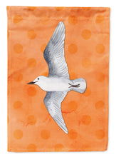 Load image into Gallery viewer, Sea Gull Orange Polkadot Flag Canvas House Size BB8228CHF