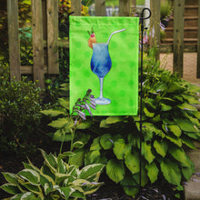 Load image into Gallery viewer, Summer Cocktail Green Polkadot Garden Flag - Outdoor Decorative Yard Flag BB8230GF