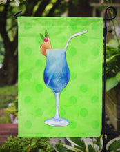Load image into Gallery viewer, Summer Cocktail Green Polkadot Garden Flag - Outdoor Decorative Yard Flag BB8230GF
