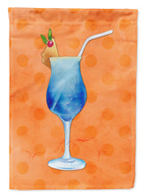 Load image into Gallery viewer, Summer Cocktail Orange Polkadot Garden Flag - Outdoor Decorative Yard Flag BB8233GF