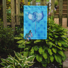 Load image into Gallery viewer, Sting Ray Blue Polkadot Garden Flag - Outdoor Decorative Yard Flag BB8236GF