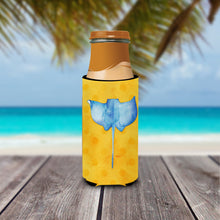 Load image into Gallery viewer, Sting Ray Yellow Polkadot   Hugger for slim cans BB8237MUK
