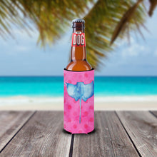 Load image into Gallery viewer, Sting Ray Pink Polkadot   Hugger for slim cans BB8239MUK