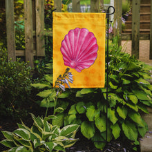 Load image into Gallery viewer, Pink Sea Shell Yellow Polkadot Garden Flag - Outdoor Decorative Yard Flag BB8242GF