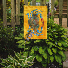 Load image into Gallery viewer, Blue Crab Yellow Polkadot Garden Flag - Outdoor Decorative Yard Flag BB8247GF