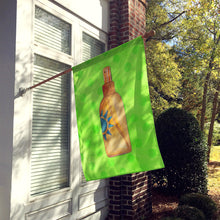 Load image into Gallery viewer, Message in a Bottle Green Polkadot Flag Canvas House Size BB8260CHF