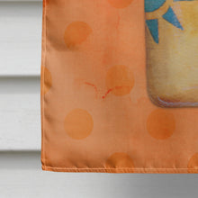 Load image into Gallery viewer, Message in a Bottle Orange Polkadot Flag Canvas House Size BB8263CHF