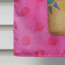 Load image into Gallery viewer, Message in a Bottle Pink Polkadot Flag Canvas House Size BB8264CHF