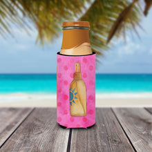 Load image into Gallery viewer, Message in a Bottle Pink Polkadot   Hugger for slim cans BB8264MUK