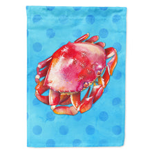 Load image into Gallery viewer, Crab Blue Polkadot Flag Canvas House Size BB8266CHF