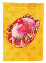 Load image into Gallery viewer, Crab Yellow Polkadot Garden Flag - Outdoor Decorative Yard Flag BB8267GF