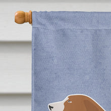 Load image into Gallery viewer, American Foxhound Welcome Flag Canvas House Size BB8271CHF