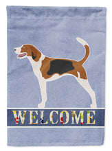 Load image into Gallery viewer, American Foxhound Welcome Garden Flag - Outdoor Decorative Yard Flag BB8271GF