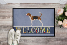 Load image into Gallery viewer, American Foxhound Welcome Doormat - 18x27 Decorative Floor Mat – Indoor/Outdoor Rug with Artistic Flair BB8271MAT