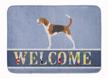 Load image into Gallery viewer, American Foxhound Welcome Machine Washable Memory Foam Mat BB8271RUG