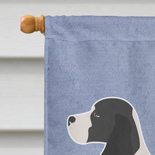 Load image into Gallery viewer, English Springer Spaniel Welcome Flag Canvas House Size BB8273CHF