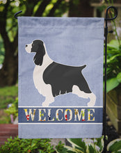 Load image into Gallery viewer, English Springer Spaniel Welcome Garden Flag - Outdoor Decorative Yard Flag BB8273GF