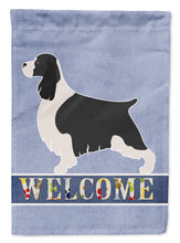 Load image into Gallery viewer, English Springer Spaniel Welcome Garden Flag - Outdoor Decorative Yard Flag BB8273GF