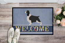Load image into Gallery viewer, English Springer Spaniel Welcome Doormat - 18x27 Decorative Floor Mat – Indoor/Outdoor Rug with Artistic Flair BB8273MAT