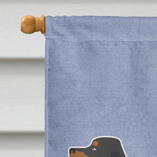Load image into Gallery viewer, Gordon Setter Welcome Flag Canvas House Size BB8274CHF