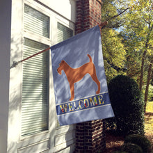 Load image into Gallery viewer, Irish Terrier Welcome Flag Canvas House Size BB8276CHF