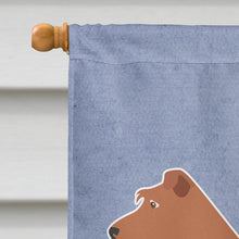 Load image into Gallery viewer, Irish Terrier Welcome Flag Canvas House Size BB8276CHF