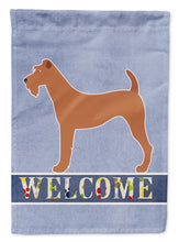 Load image into Gallery viewer, Irish Terrier Welcome Garden Flag - Outdoor Decorative Yard Flag BB8276GF