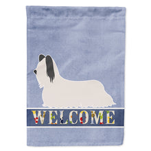 Load image into Gallery viewer, Skye Terrier Welcome Flag Canvas House Size BB8278CHF