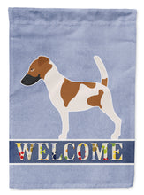 Load image into Gallery viewer, Smooth Fox Terrier Welcome Garden Flag - Outdoor Decorative Yard Flag BB8279GF
