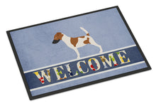 Load image into Gallery viewer, Smooth Fox Terrier Welcome Doormat - 18x27 Decorative Floor Mat – Indoor/Outdoor Rug with Artistic Flair BB8279MAT