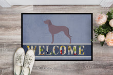 Load image into Gallery viewer, Weimaraner Welcome Doormat - 24x36 Decorative Floor Mat – Indoor/Outdoor Rug with Artistic Flair BB8280JMAT