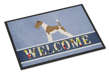Load image into Gallery viewer, Wire Fox Terrier Welcome Doormat - 24x36 Decorative Floor Mat – Indoor/Outdoor Rug with Artistic Flair BB8284JMAT