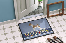 Load image into Gallery viewer, Wire Fox Terrier Welcome Doormat - 18x27 Decorative Floor Mat – Indoor/Outdoor Rug with Artistic Flair BB8284MAT