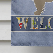 Load image into Gallery viewer, Cairn Terrier Welcome Flag Canvas House Size BB8286CHF