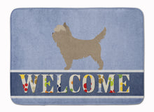 Load image into Gallery viewer, Cairn Terrier Welcome Machine Washable Memory Foam Mat BB8286RUG
