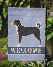 Load image into Gallery viewer, Appenzeller Sennenhund Welcome Garden Flag - Outdoor Decorative Yard Flag BB8288GF