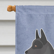 Load image into Gallery viewer, Australian Cattle Dog Welcome Flag Canvas House Size BB8289CHF