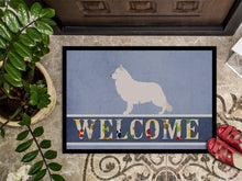 Load image into Gallery viewer, Berger Blanc Suisse Welcome Doormat - 24x36 Decorative Floor Mat – Indoor/Outdoor Rug with Artistic Flair BB8292JMAT