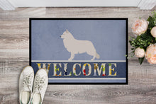 Load image into Gallery viewer, Berger Blanc Suisse Welcome Doormat - 18x27 Decorative Floor Mat – Indoor/Outdoor Rug with Artistic Flair BB8292MAT