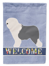 Load image into Gallery viewer, Old English Sheepdog Bobtail Flag Canvas House Size BB8294CHF
