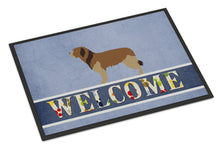 Load image into Gallery viewer, Catalan Sheepdog Welcome Doormat - 18x27 Decorative Floor Mat – Indoor/Outdoor Rug with Artistic Flair BB8295MAT