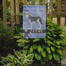 Load image into Gallery viewer, Saarloos Wolfdog Welcome Garden Flag - Outdoor Decorative Yard Flag BB8296GF