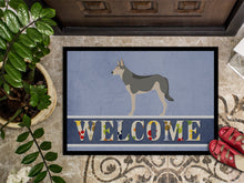 Load image into Gallery viewer, Saarloos Wolfdog Welcome Doormat - 18x27 Decorative Floor Mat – Indoor/Outdoor Rug with Artistic Flair BB8296MAT