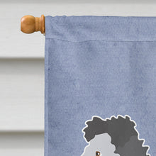 Load image into Gallery viewer, Pumi Welcome Flag Canvas House Size BB8297CHF