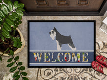 Load image into Gallery viewer, Miniature Schnauzer Welcome Doormat - 18x27 Decorative Floor Mat – Indoor/Outdoor Rug with Artistic Flair BB8298MAT