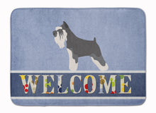 Load image into Gallery viewer, Miniature Schnauzer Welcome Machine Washable Memory Foam Mat BB8298RUG
