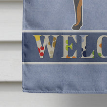 Load image into Gallery viewer, Dutch Shepherd Welcome Flag Canvas House Size BB8300CHF
