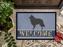 Load image into Gallery viewer, Groenendael Belgian Shepherd Doormat - 24x36 Decorative Floor Mat – Indoor/Outdoor Rug with Artistic Flair BB8301JMAT
