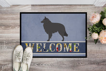 Load image into Gallery viewer, Groenendael Belgian Shepherd Doormat - 18x27 Decorative Floor Mat – Indoor/Outdoor Rug with Artistic Flair BB8301MAT
