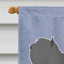 Load image into Gallery viewer, Bouvier des Flandres Welcome Flag Canvas House Size BB8302CHF